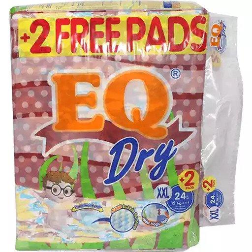 Eq Baby Diaper Dry Eco Pack Xxlarge 24s