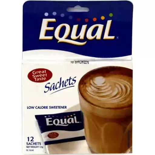 Equal Sugar Sweetener Sachet 12s