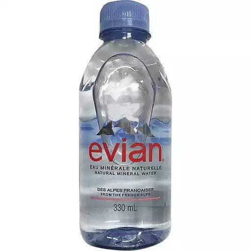 Evian Natural Spring Water - 330ml