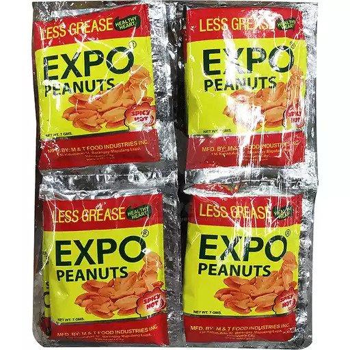 Expo Greaseless Peanuts Spicy Hot - 20pcs