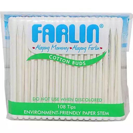 Farlin Paper Stem Cotton Buds 108s