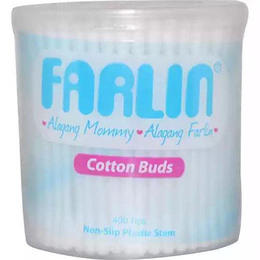 Farlin Paper Stem Cotton Buds Can 400s