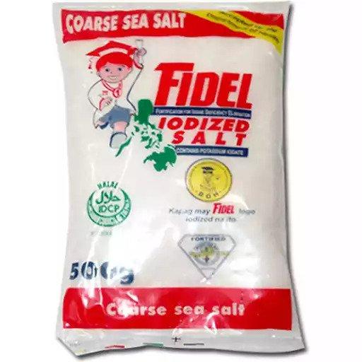 Fidel Iodized Salt Coarse 500g