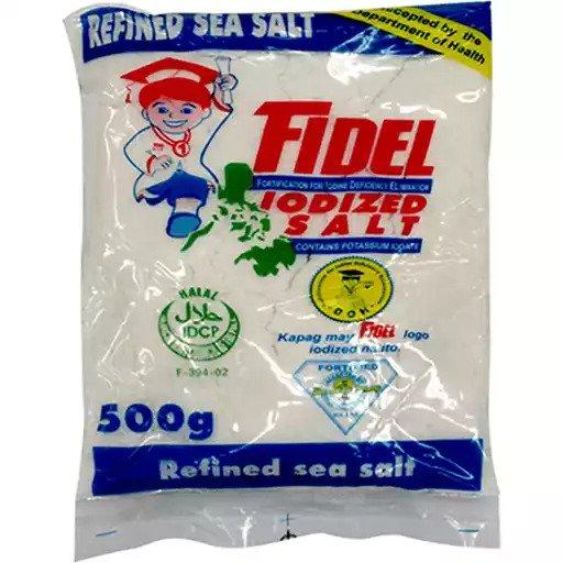 Fidel Iodized Salt Refined 500g