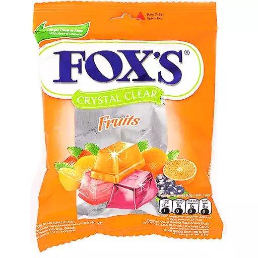 Fox's Crystal Clear Fruit Candy - 90g