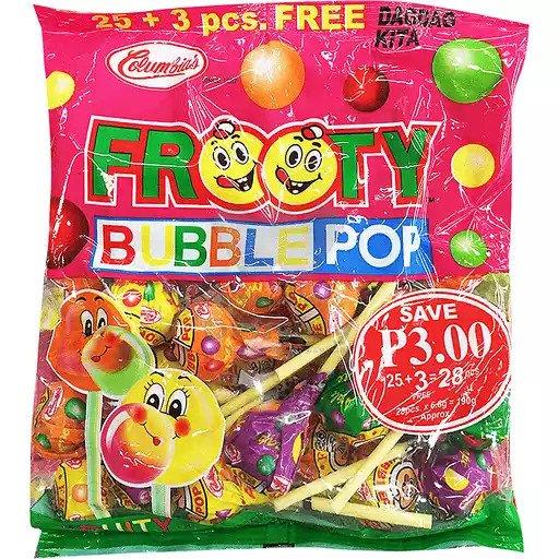 Frooty Bubble Pop - 25pcs