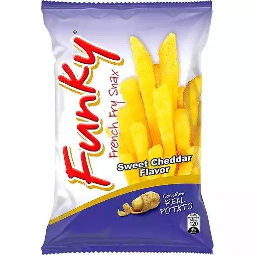 Funky French Fries Sweet Cheddar - 25g