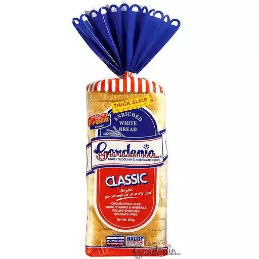Gardenia Classic Thick Slices White Loaf - 600g