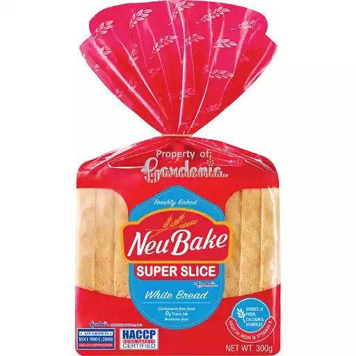 Gardenia Nue Bake Super Slice White Bread 300g