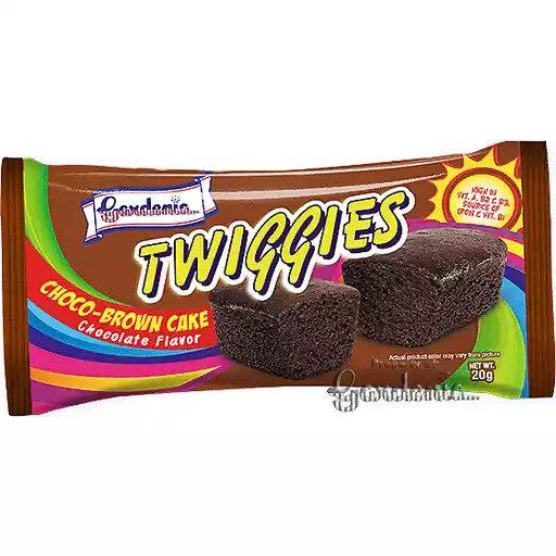 Gardenia Twiggies Brown Cake 20gx8s
