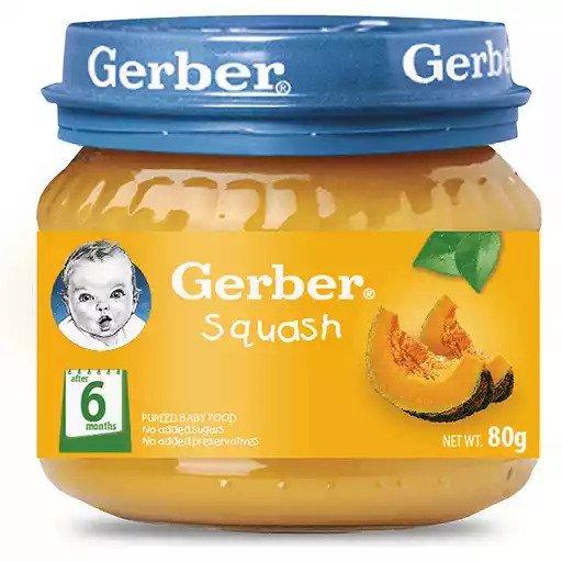 Gerber Baby Food Squash 80g