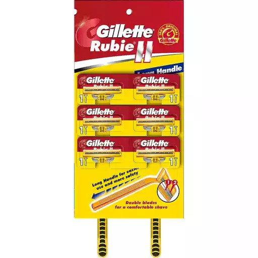 Gillette Rubie II - 6pcs