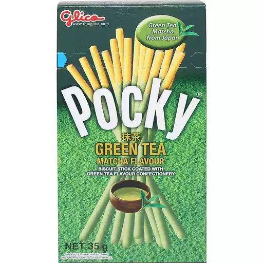Glico Pretzel Pocky Green Tea 35g