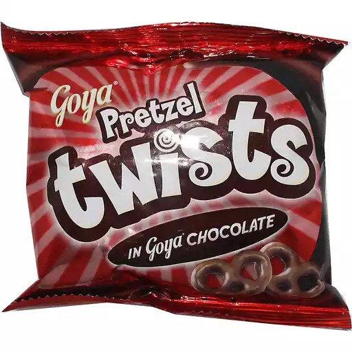 Goya Pretzel Twist Milk Chocolate - 28g