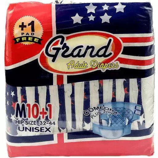 Grand Adult Diaper Medium 10s+1sfree
