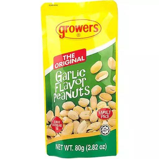 Growers Garlic Nuts - 80g
