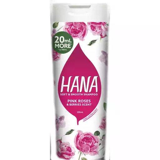 Hana Shampoo Pink Roses & Berries 200ml