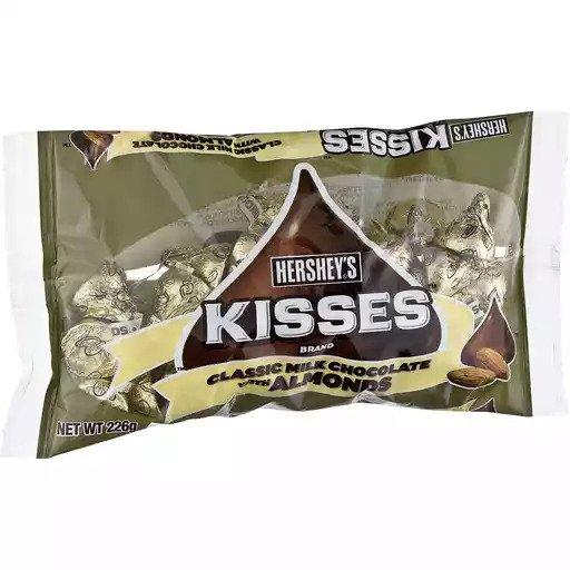 Hershey's Kisses Classic Milk Chocolate Almond - 226g