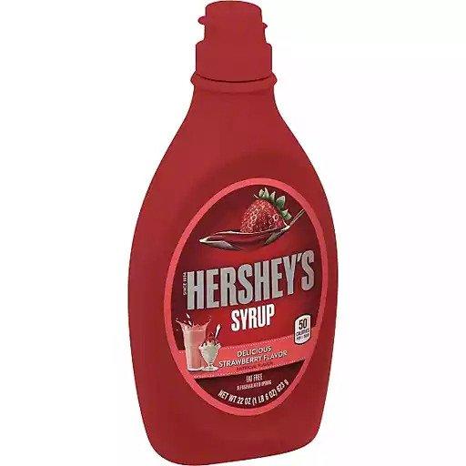 Hershey's Syrup Strawberry 24oz