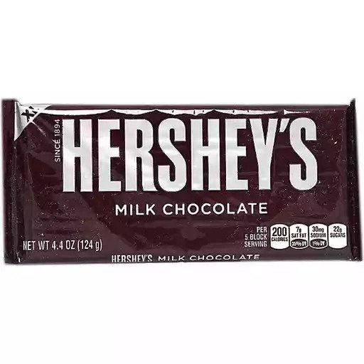 Hersheys Cho Milk Xl Bar 124g