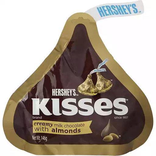 Hersheys Kisses Creamy Milk Choco 146g