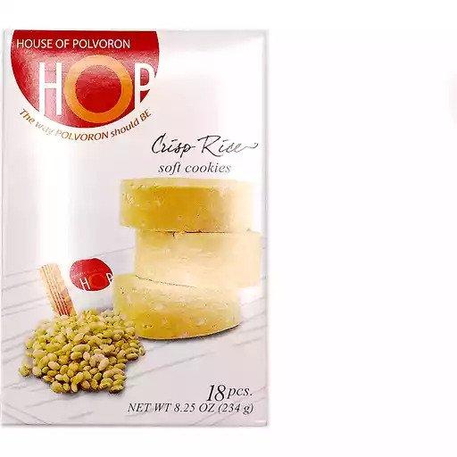 Hop Native Polvoron Crisp Rice Box 234g