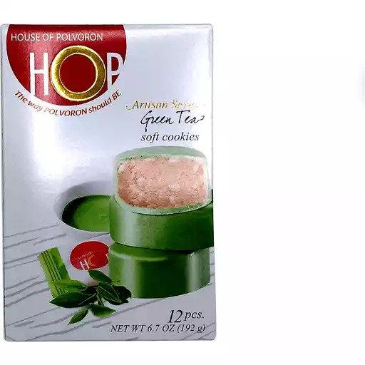 Hop Native Polvoron Green Tea Box 192g