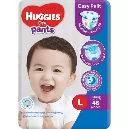 Huggies Dry Pants Jumbo Large 46s