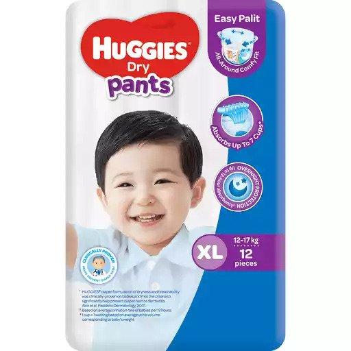 Huggies Dry Pants Regular XL 12s