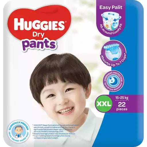 Huggies Eco Xxlarge Dry Baby Diaper 22s
