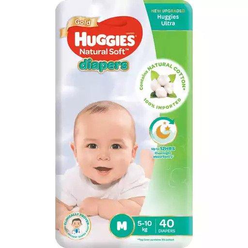 Huggies Ultra Diapers Jumbo Medium 40s