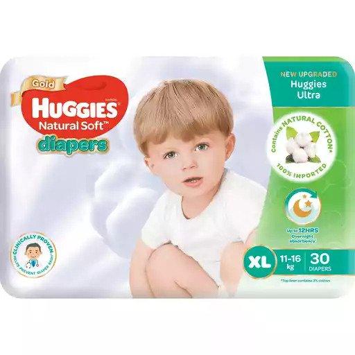 Huggies Ultra Diapers Jumbo XL 30s