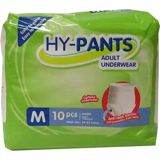 Hy Pants Adult Diaper Pants Medium 10s