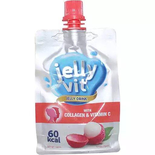 Jelly Vit Juice Jelly Lychee - 150ml