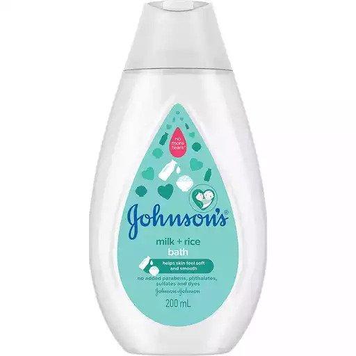 Johnson's Baby Bath Milk+Rice 200ml