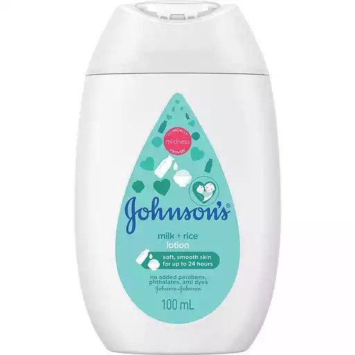 Johnson's Baby Lotion Milk+Rice 100ml
