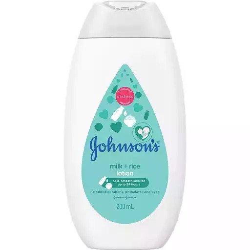 Johnson's Baby Lotion Milk & Rice - 200ml