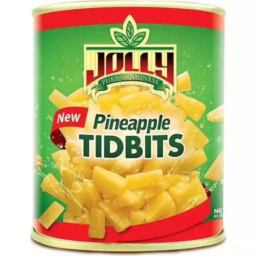 Jolly Pineapple Tidbits 850g