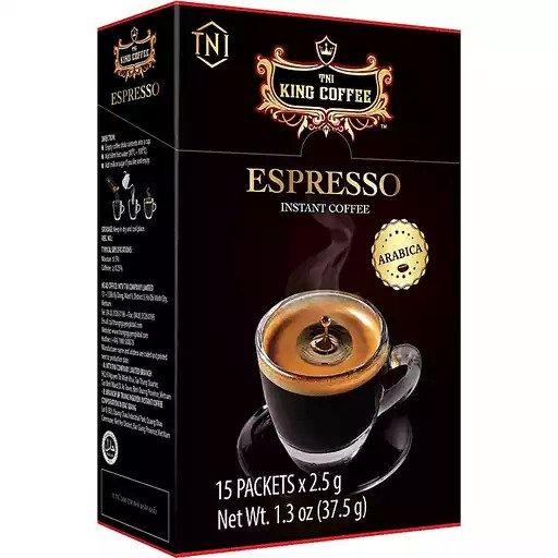 King Coffee Instant Coffee Espresso - 2.5g x 15pcs