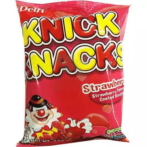 Knick Knacks Strawberry 50g