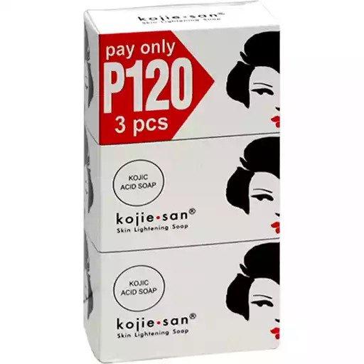 Kojie San Skin Lightening Beauty Soap - 100g x 3pcs
