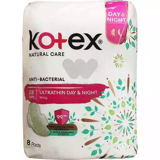 Kotex Napkin Natural Care With Wings 28cm 8s