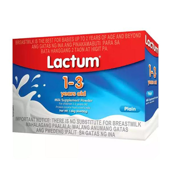 Lactum 1+ (1-3 years) Milk Supplement Vanilla - 1.6kg