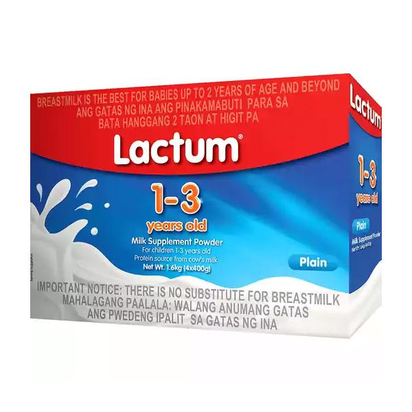Lactum 1+ (1-3 years) Milk Supplement Vanilla - 1.6kg