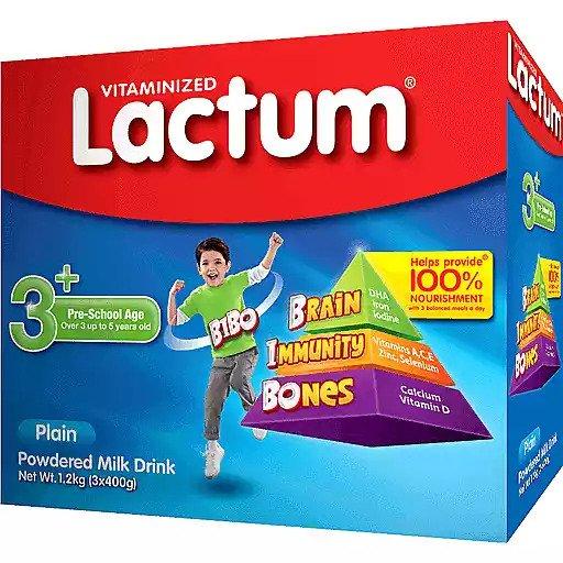 Lactum 3+ Powdered Milk Drink Vanilla - 1.2kg