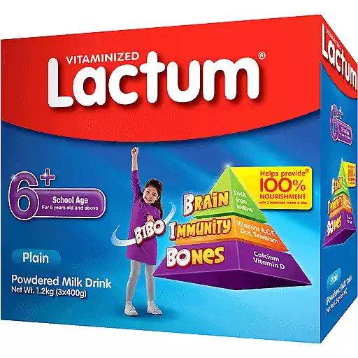 Lactum 6+ Powdered Milk Drink Vanilla - 1.2kg