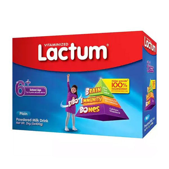 Lactum 6+ Powdered Milk Drink Vanilla - 2kg