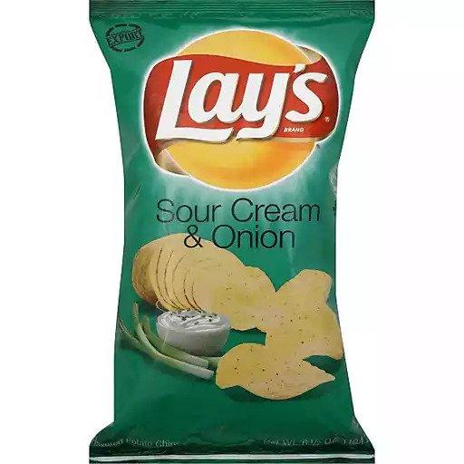Lays Sour Cream & Onion - 6.5oz