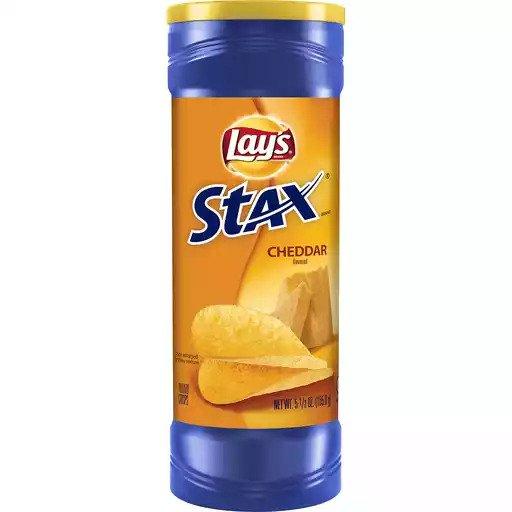 Lays Stax Cheddar - 5.5oz