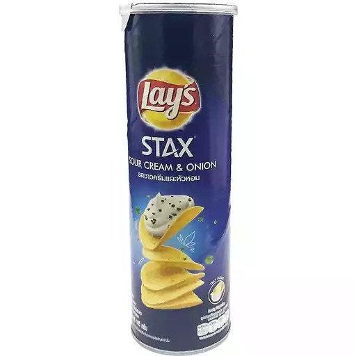 Lays Stax Sour Cream & Onion - 105g